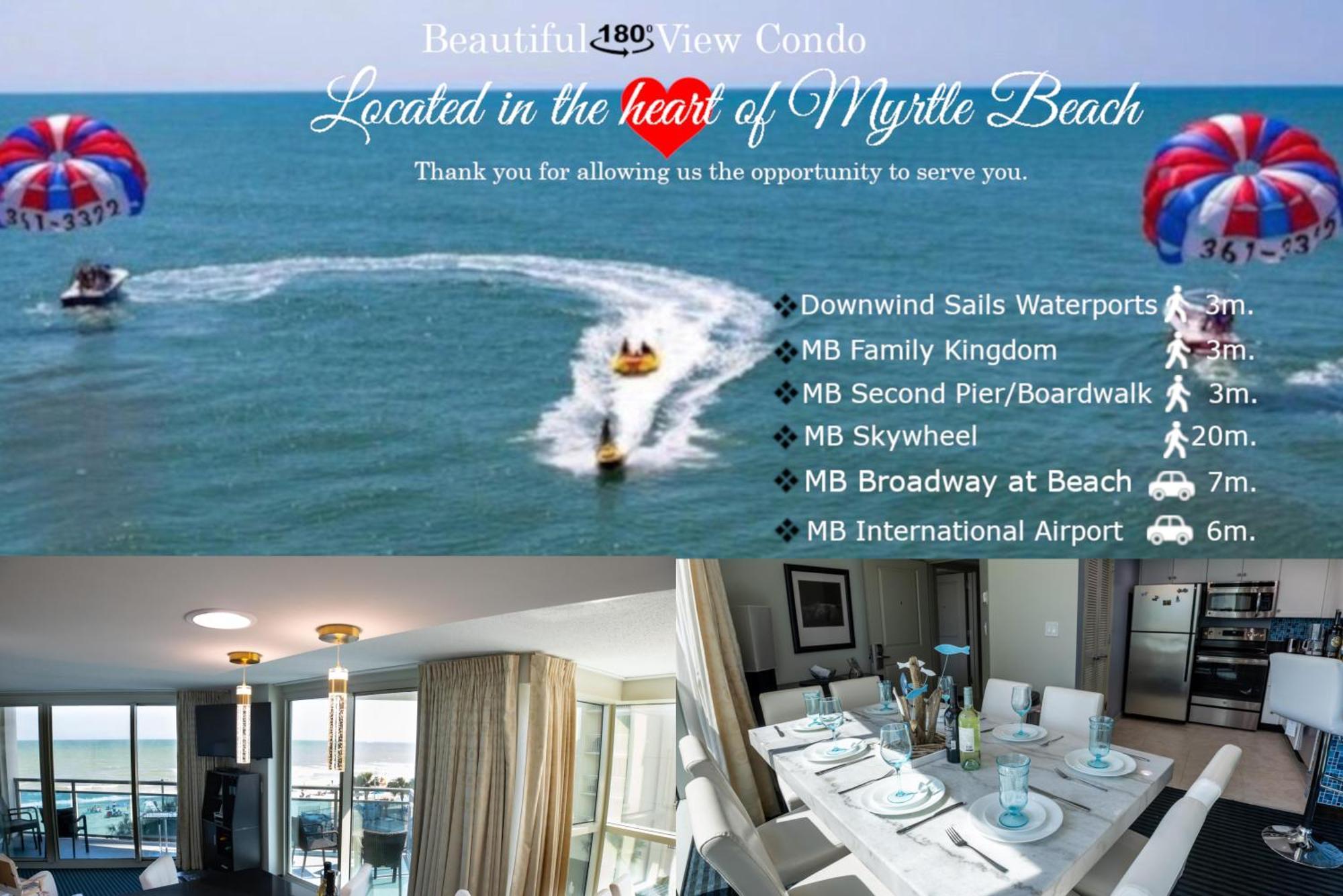 107 S Ocean Blvd, 0308 - Ocean Front Sleeps 6 Βίλα Μιρτλ Μπιτς Εξωτερικό φωτογραφία